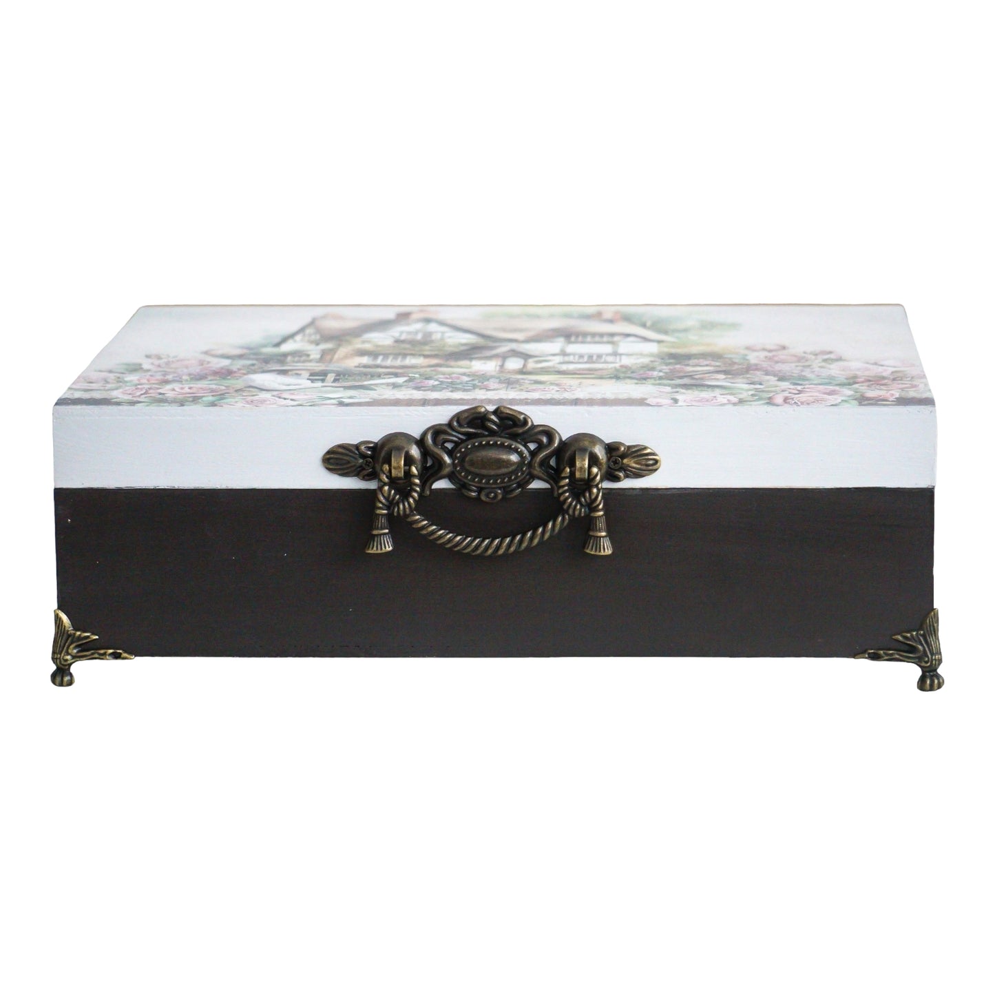 Tea box with 12 compartments 'Jolene'