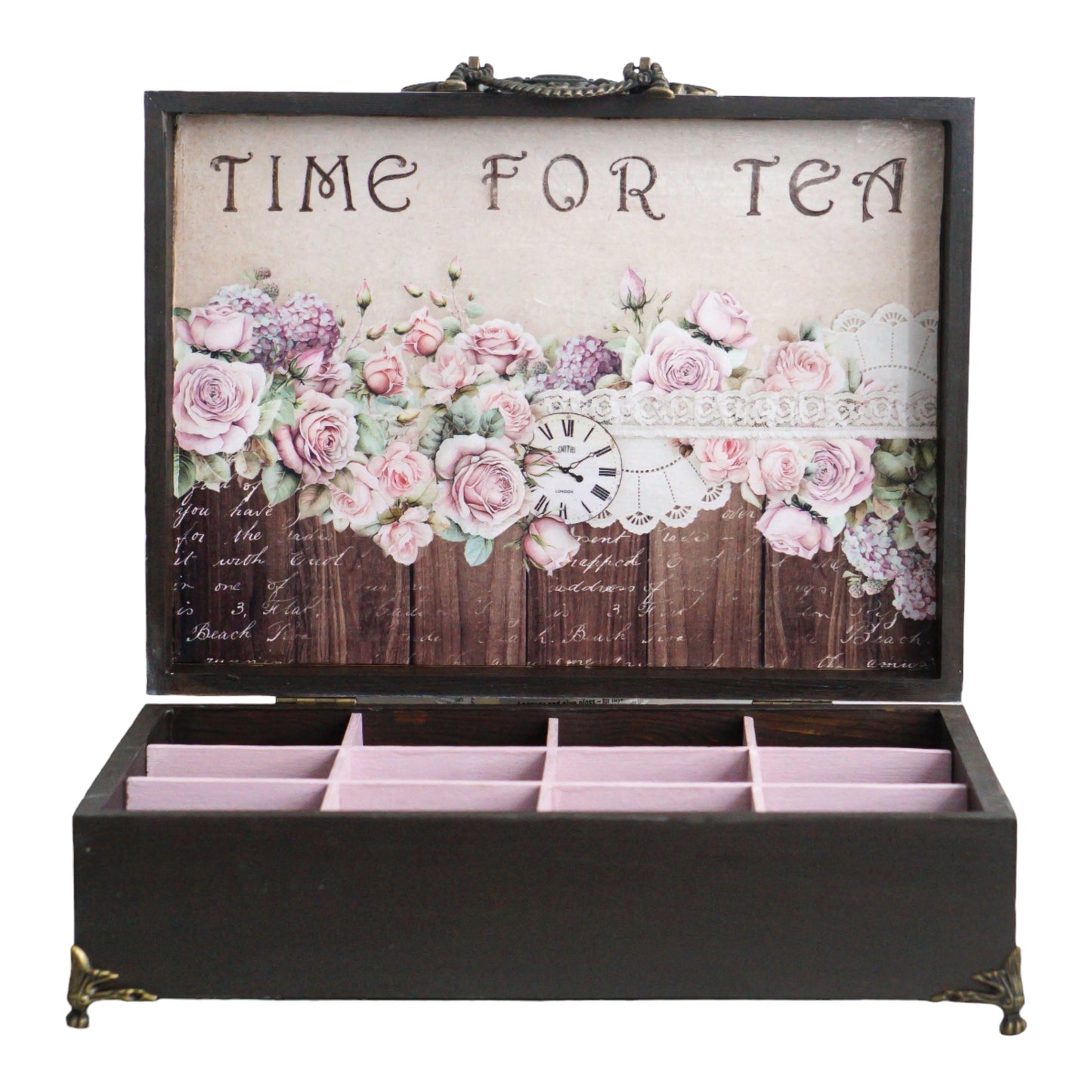 Tea box with 12 compartments 'Jolene'