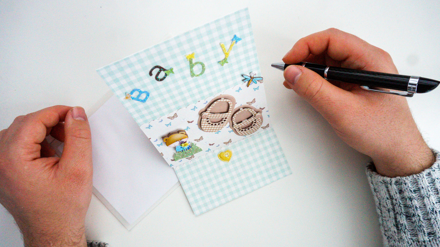 Baby card 'Dolly'