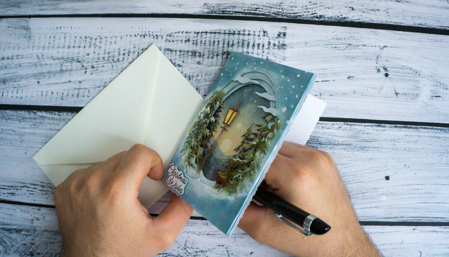 Christmas card 'Evangeline'
